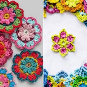 Charming Crochet Flowers - Ideas and Free Patterns