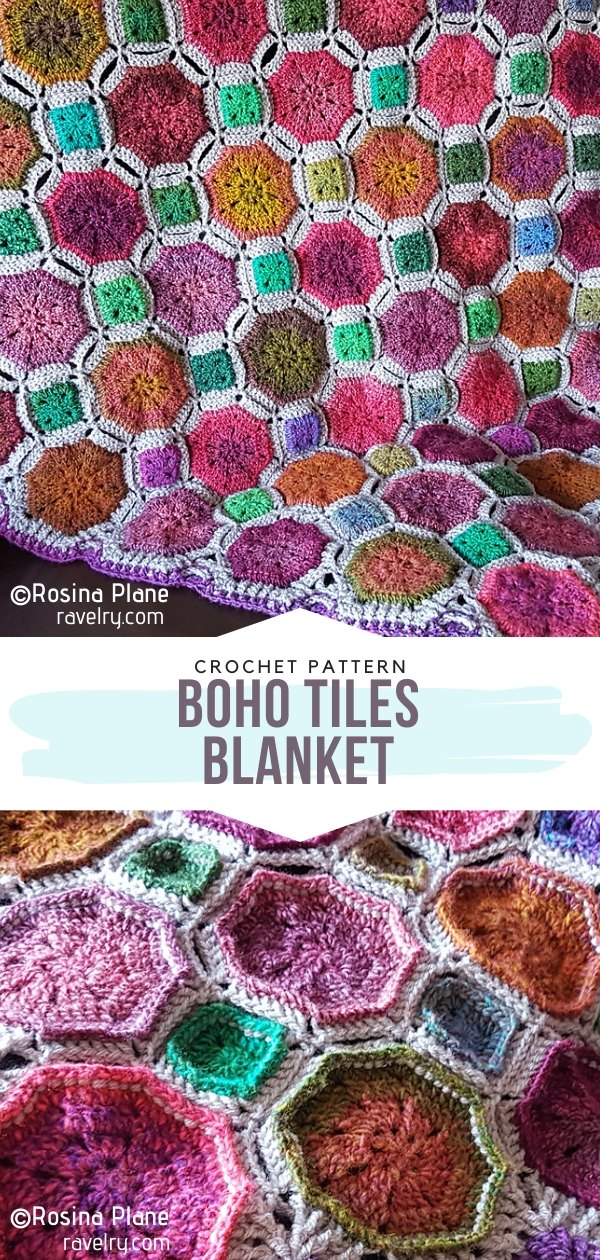 Crochet Tiles Blanket