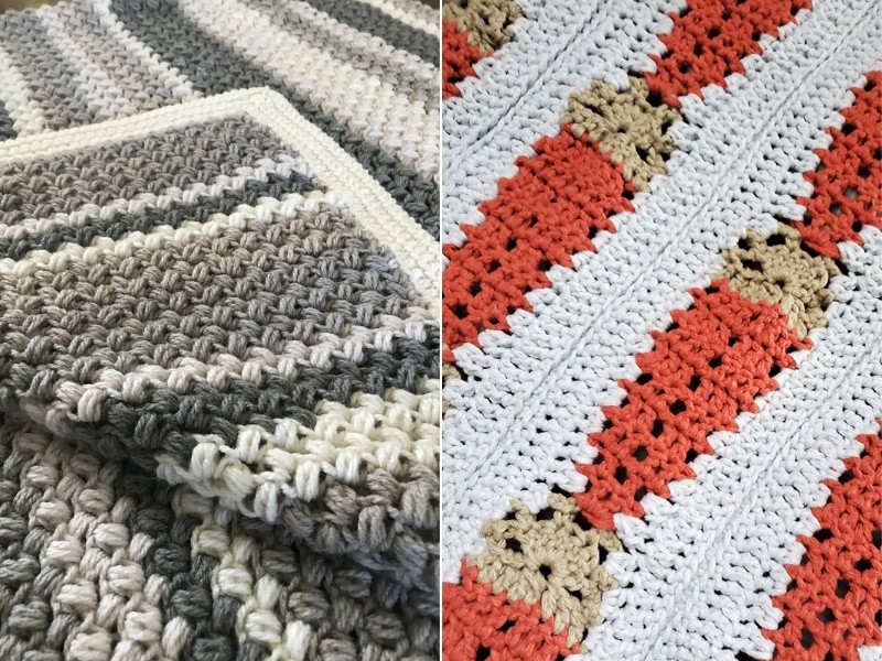 Bold Baby Blankets Free Crochet Patterns