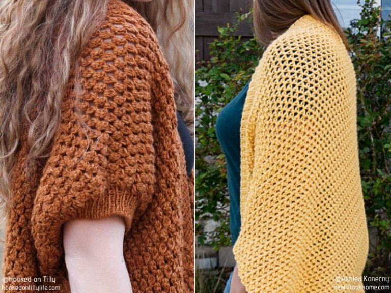 Comfy Crochet Shrugs