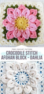 Precious Flower Blocks - Free Crochet Patterns