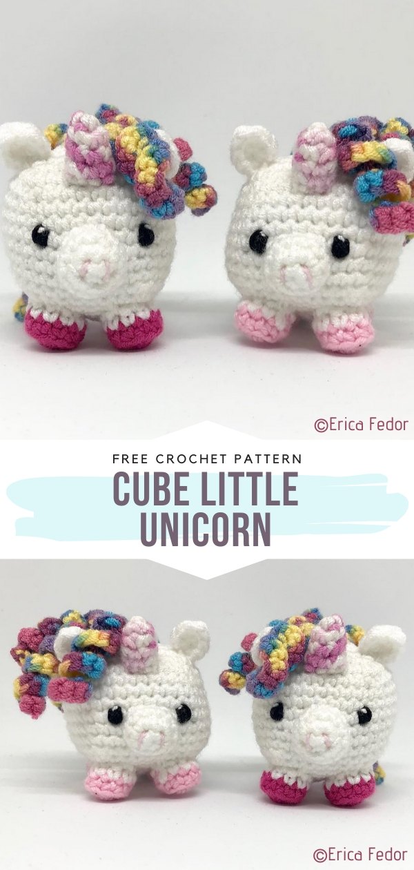 Easy Cube Animals Free Crochet Patterns - Your Crochet