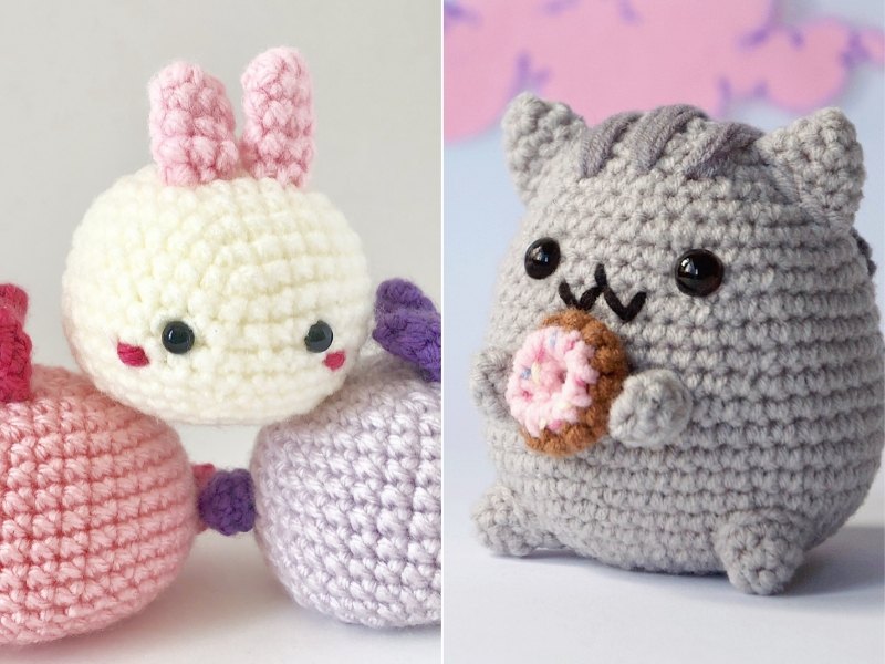 Kawaii crochet: a world full of cute amigurumi creatures