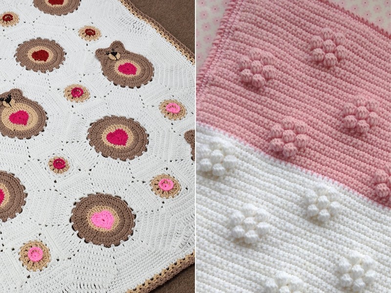Delightful Valentine's Blanket Free Crochet Patterns
