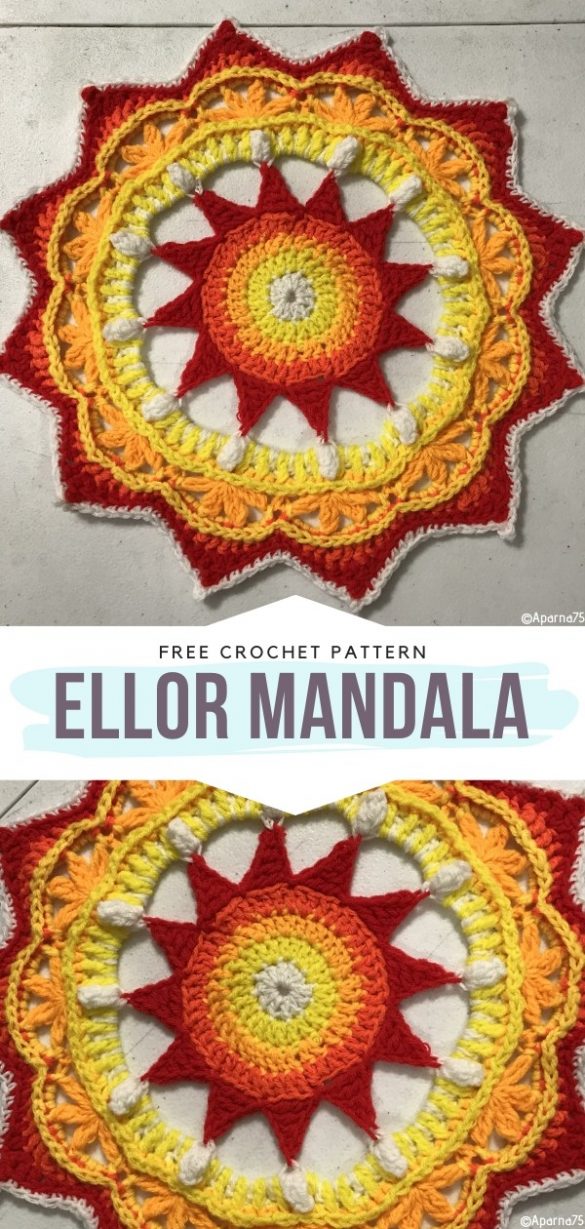 Pretty Crochet Mandalas - Ideas and Free Patterns