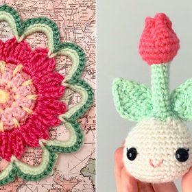 Happy Flowers Free Crochet Patterns (2)