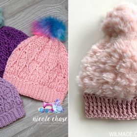 Colorful Crochet Hats Free Patterns