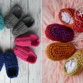 Simple Baby Booties Free Crochet Patterns
