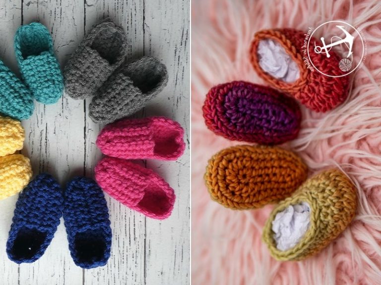 Simple Baby Booties Free Crochet Patterns