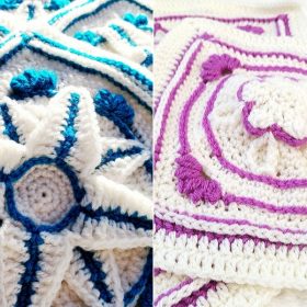 Stunning Afghan Blocks Free Crochet Patterns