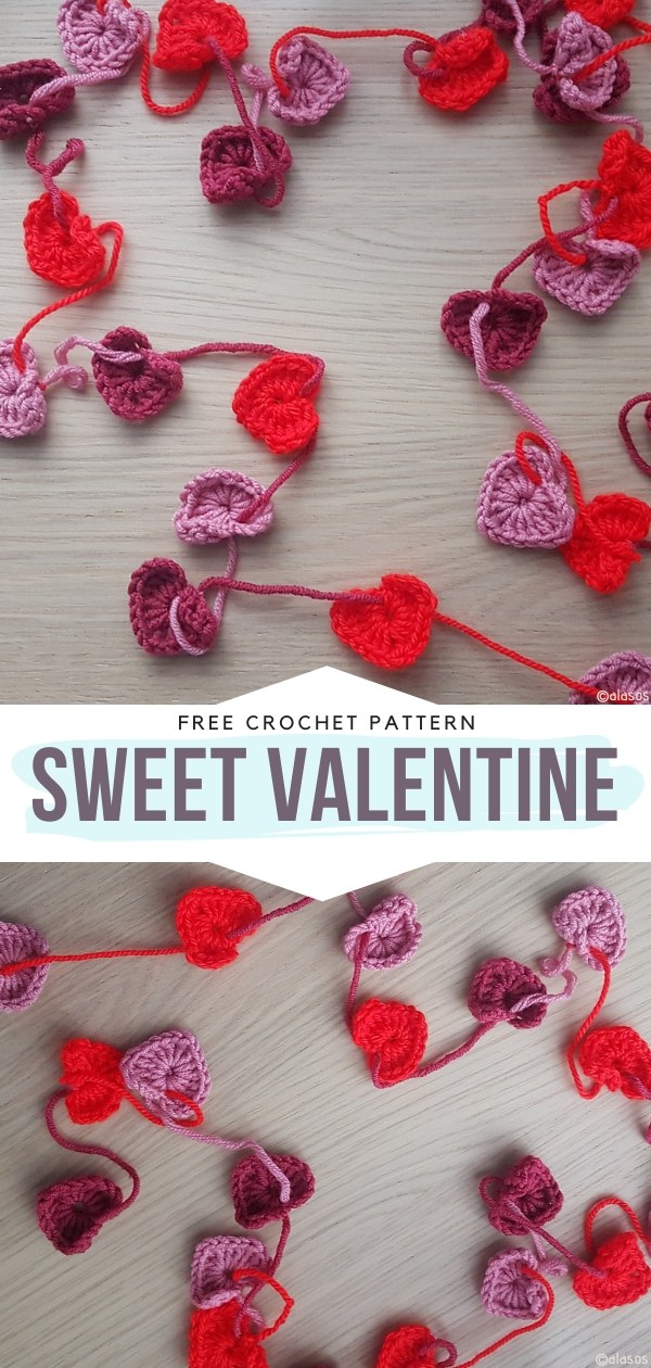 Sweet Valentine Free Crochet Pattern