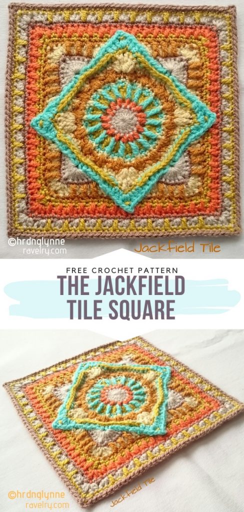 Colorful Crochet Tiles - Free Patterns