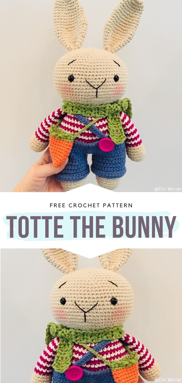 Totte the Bunny Free Crochet Pattern