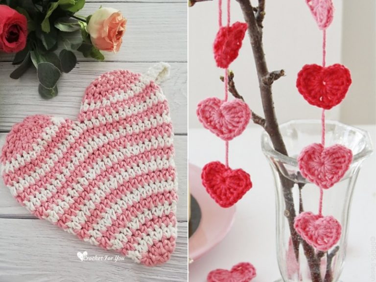 Valentine Home Decor Free Crochet Pattern