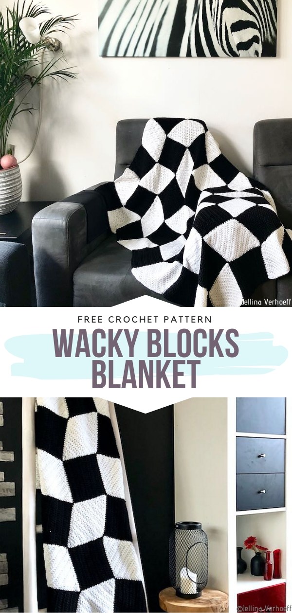Crochet Blocks Blanket