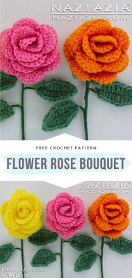 Charming Crochet Flowers - Ideas and Free Patterns