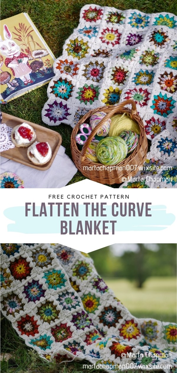 Flower Crochet Blanket