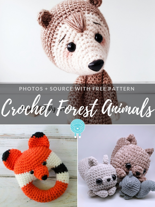 crochet-forest-animals-free-patterns
