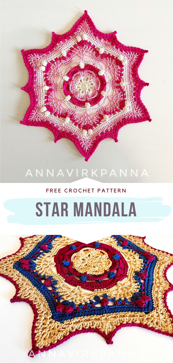 Crochet Star Mandala
