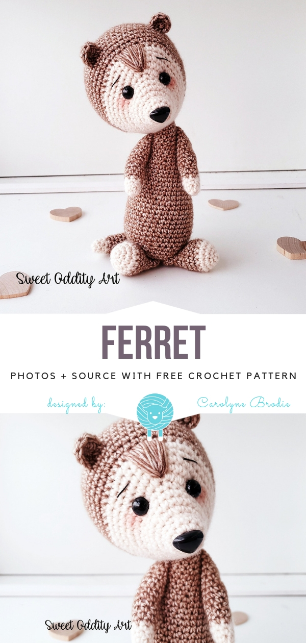 crochet ferret