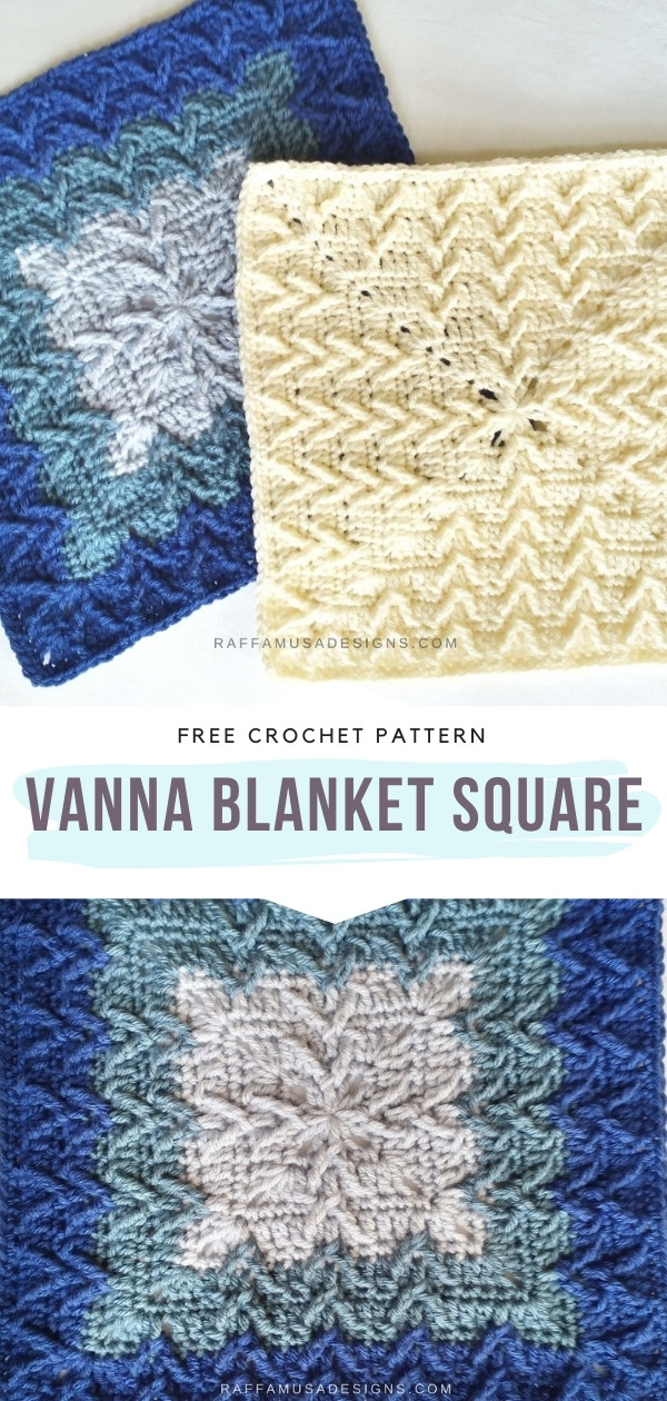Crochet Blanket Square