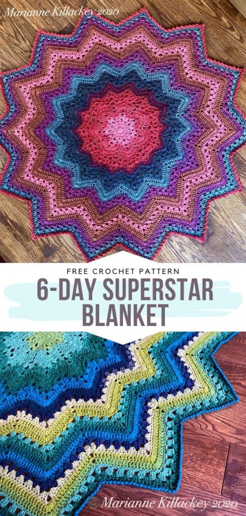 15+ Star Blanket Pattern Crochet