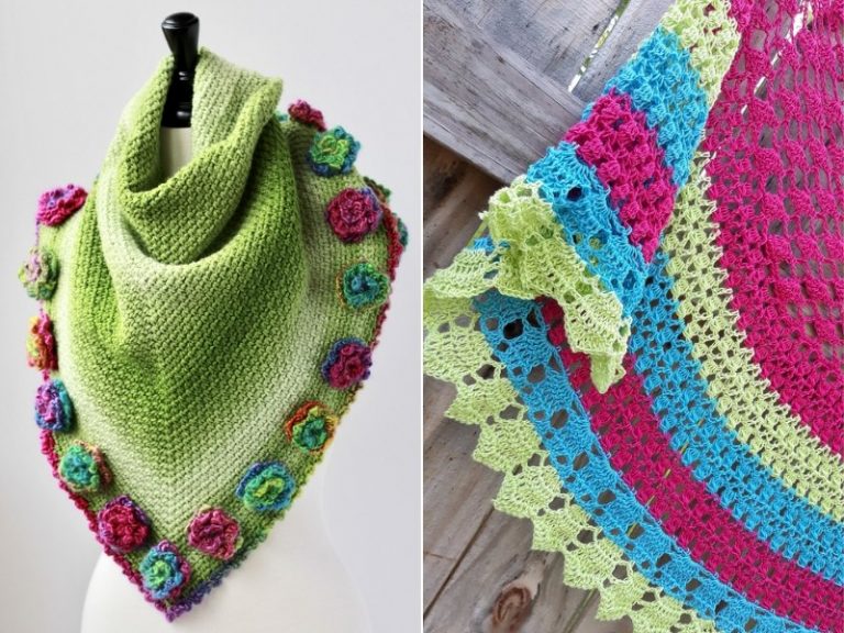 Beautiful Crochet Shawls Free Patterns