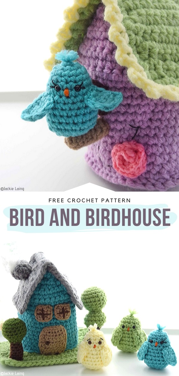 Bird and Birdhouse