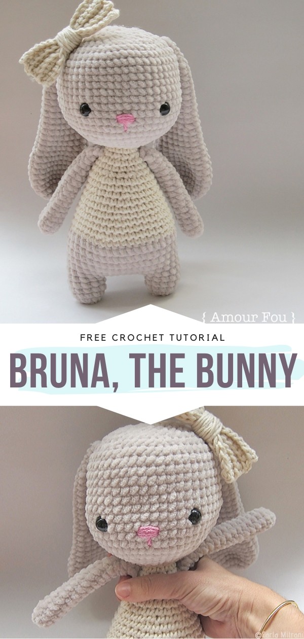 Bruna, the Bunny Free Crochet Pattern