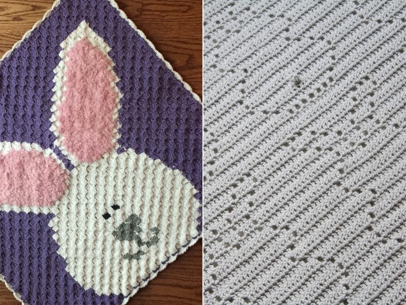 Bunny Blankets Free Crochet Patterns