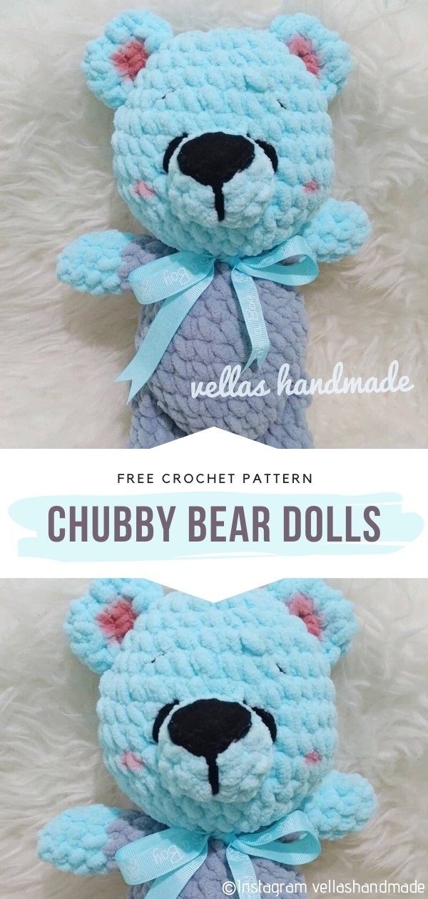 Chubby Crochet Bear Dolls 