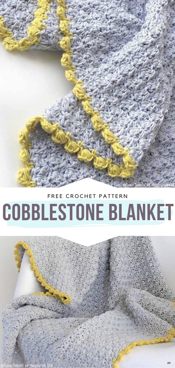 Cobblestone Crochet Blanket
