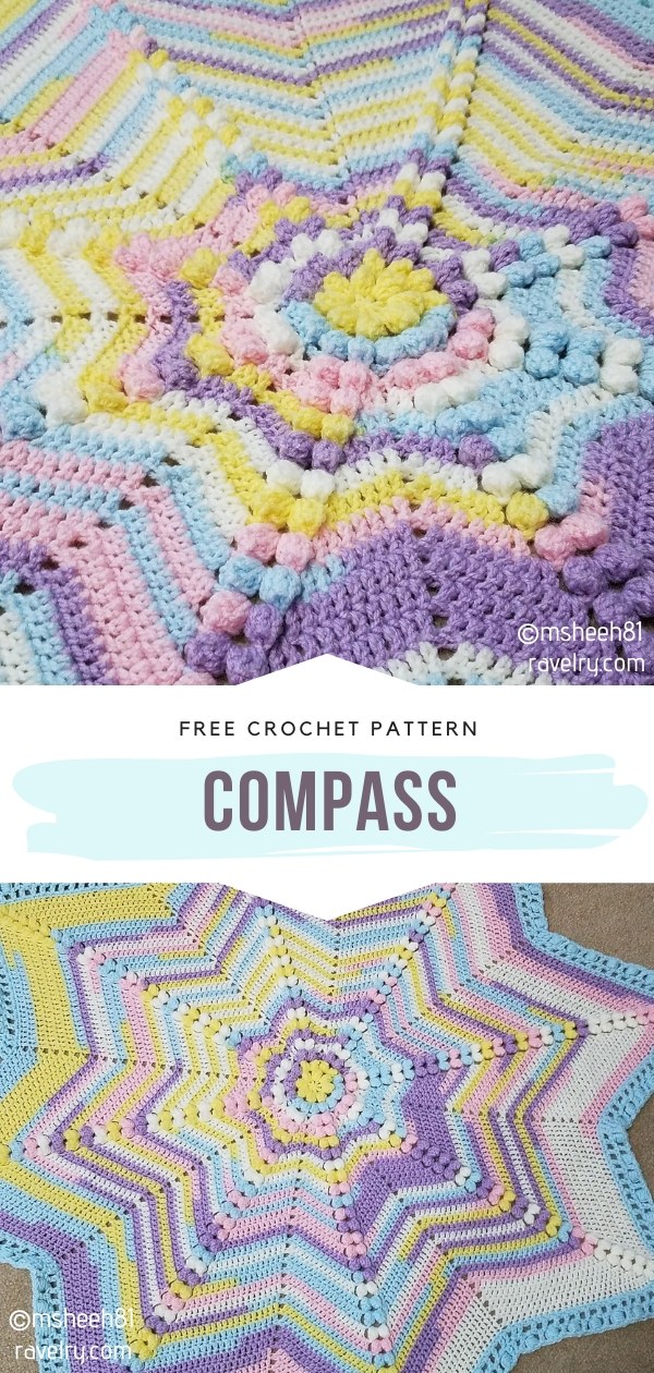 Star Crochet Blanket