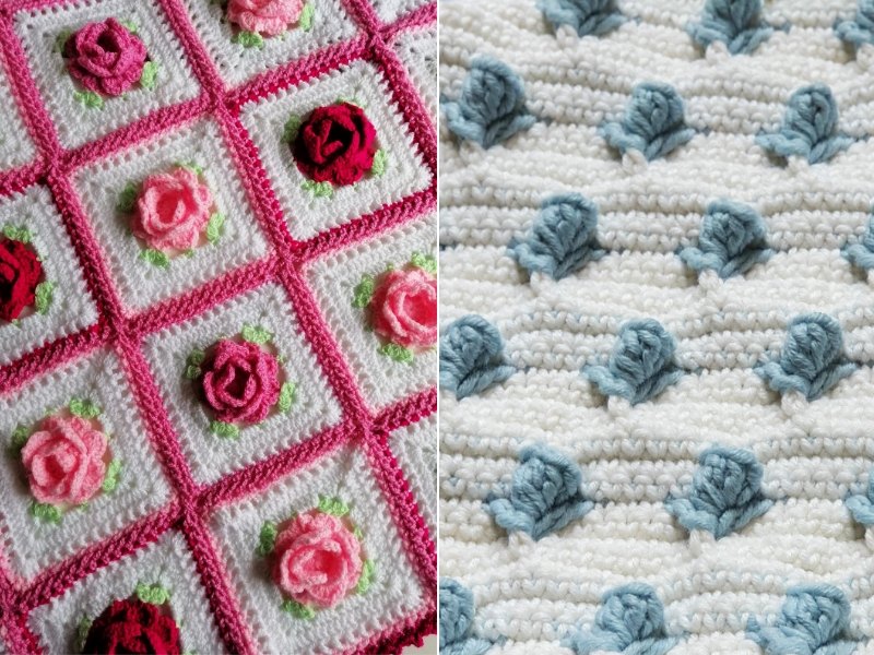 Crochet Rosebud Ideas Free Patterns