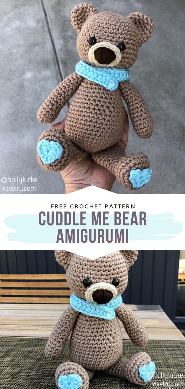 Cuddle me Bear Amigurumi