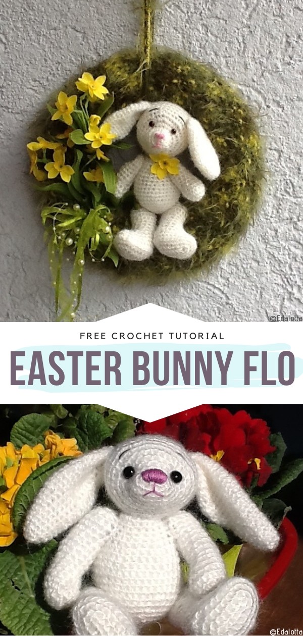 Easter Bunny Flo Free Crochet Pattern