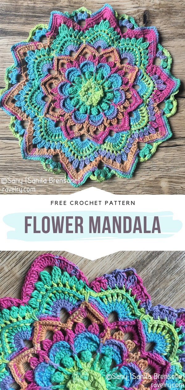 Flower Crochet Mandala