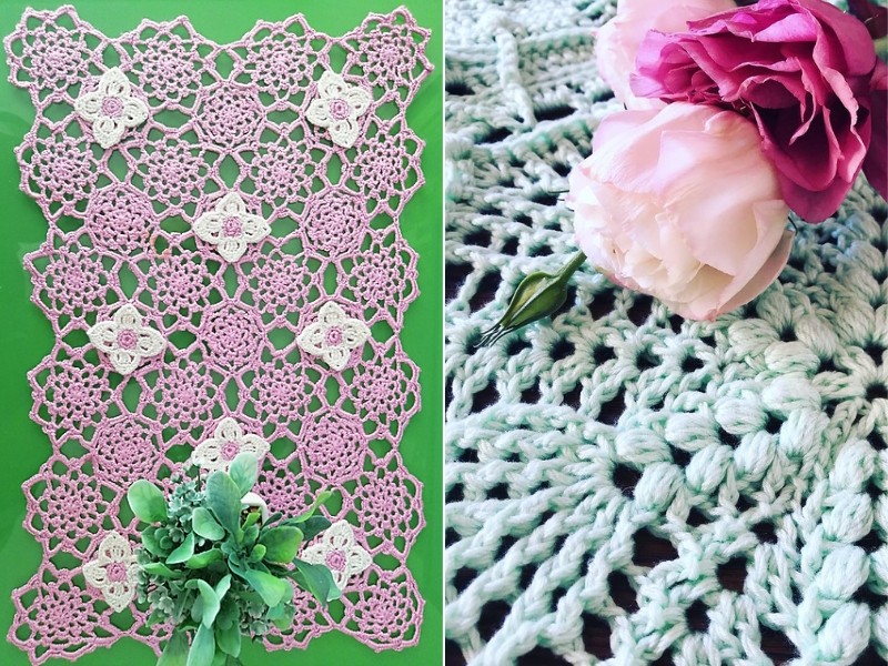 Pastel Doilies Free Crochet Patterns