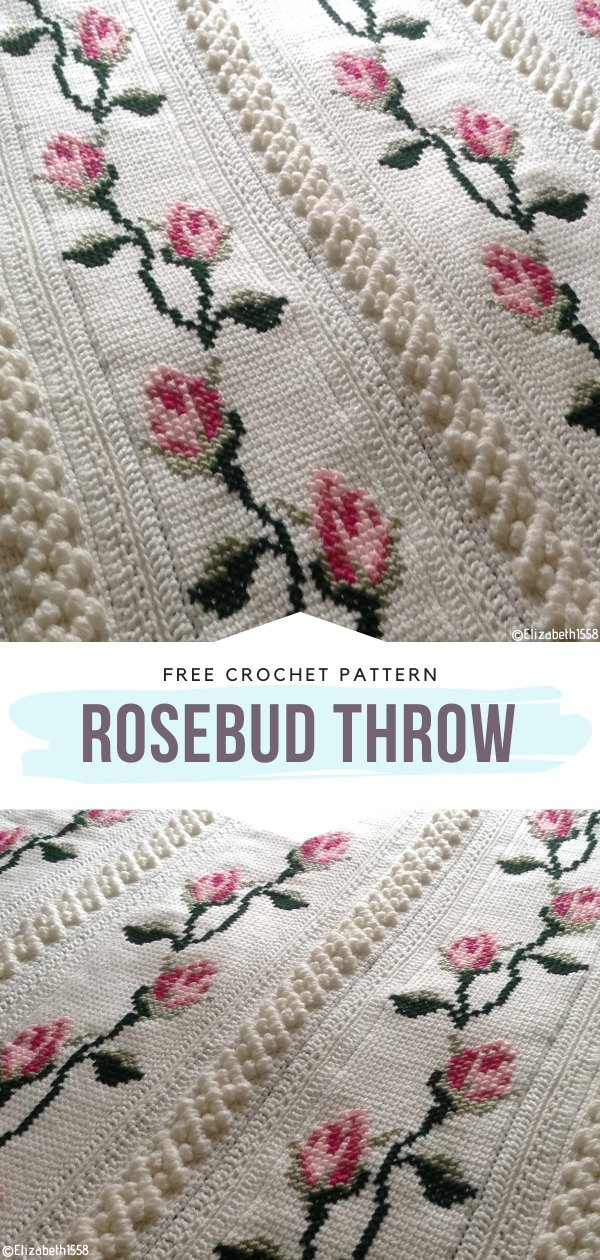 Romantic Rosebud Ideas and Free Crochet Patterns