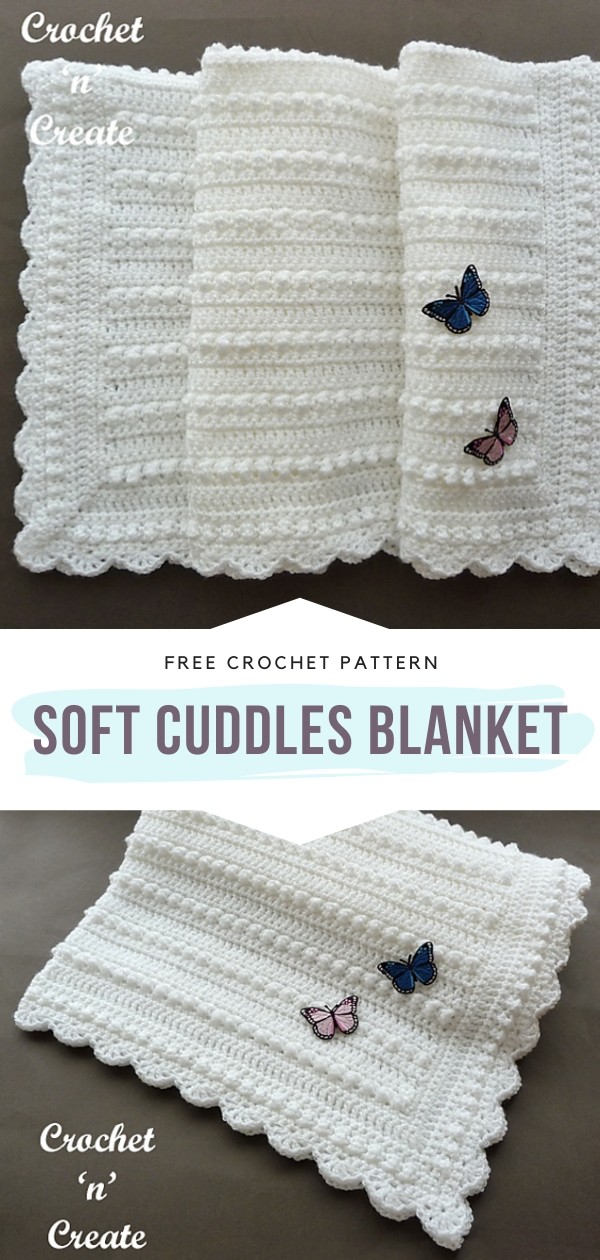 Soft Cuddles Crochet Baby Blanket