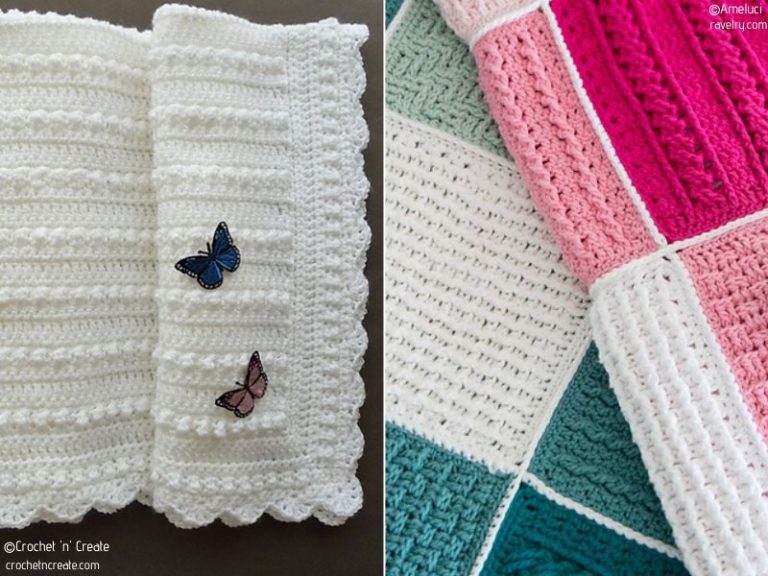 Square Crochet Coasters - Free Patterns