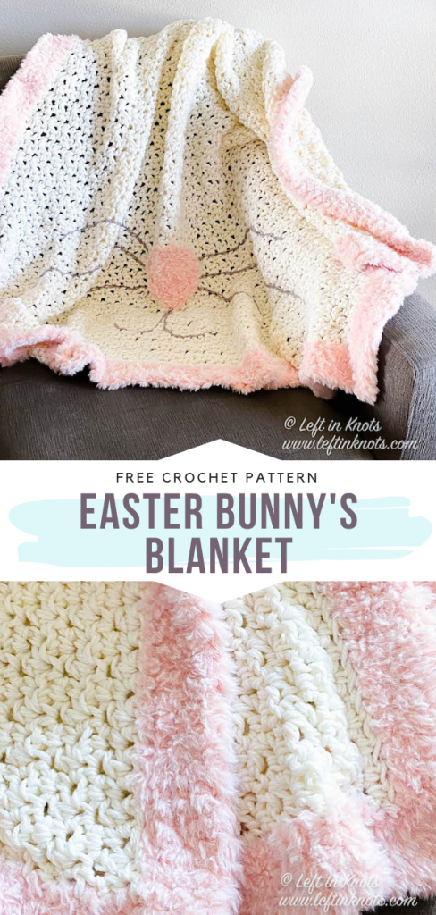 12 Crochet Bunny Blankets - Free Patterns