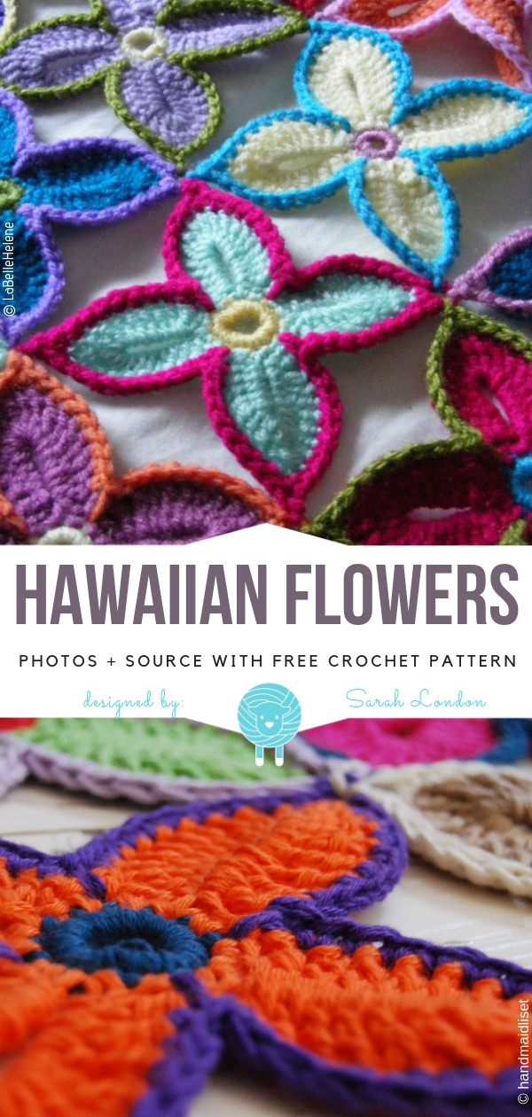 Most Beautiful Crochet Flower Stitches Free Patterns