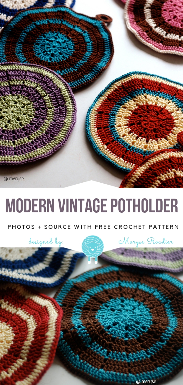 Crochet potholders