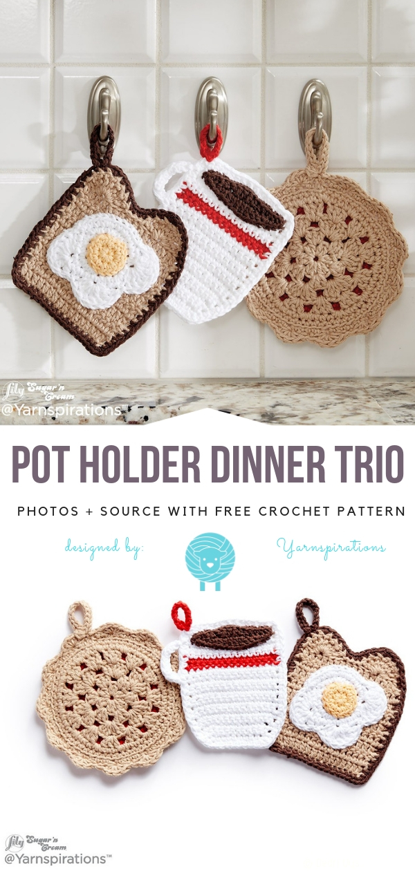 The Slow Roasted Italian - THESE CROCHET CHICKEN POT HOLDERS ARE TOO CUTE!  Find HERE (affiliate link) ➡️