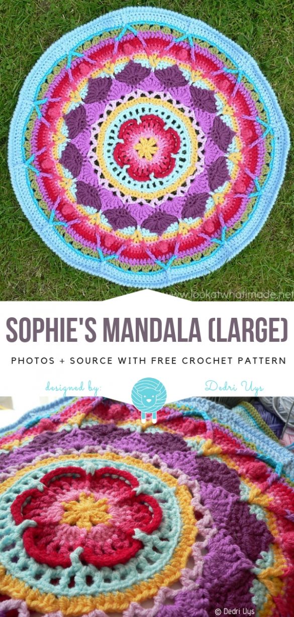 Beautiful Mandala CALs - Free Crochet Patterns