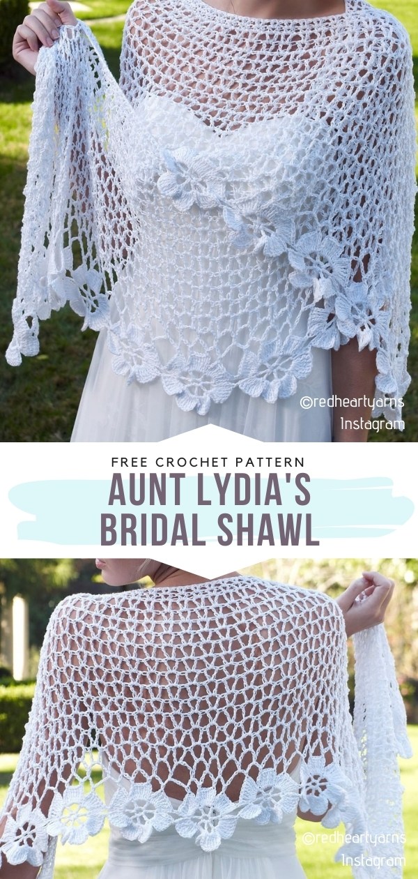 Aunt Lydia's Bridal Bouquet Wrap Pattern