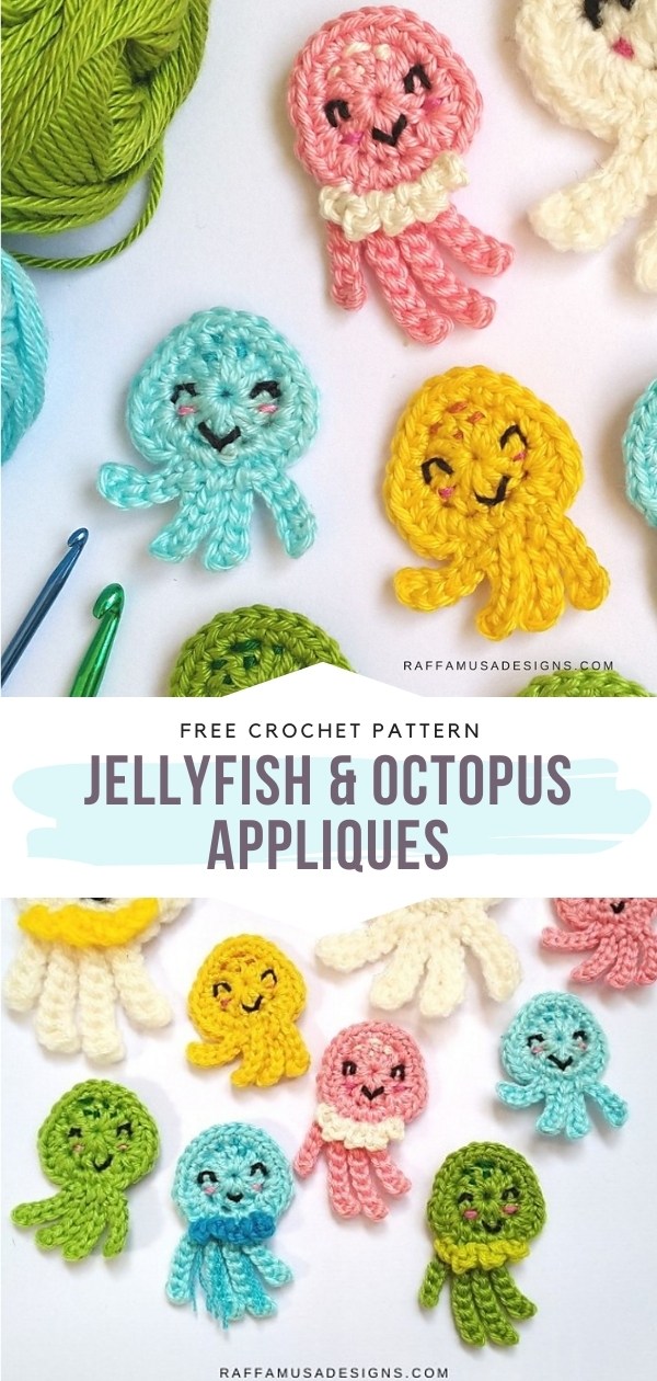  Crocheted Appliques