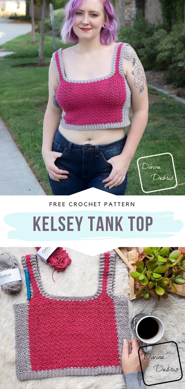 Ravelry: Blair Ribbed Hem Crop Top pattern by Grace Forthefrills