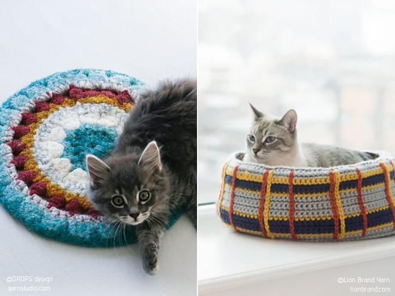 Awesome Crochet Ideas For Cats with Free Patterns